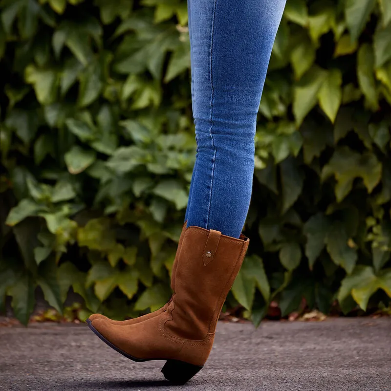 Ariat Addison Boot Caramel Suede-7