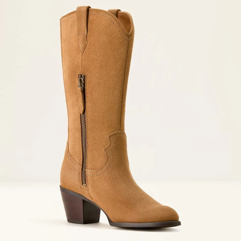 Ariat Addison Boot Caramel Suede-3