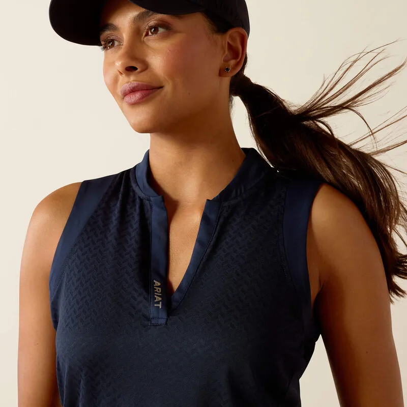 Ariat Mesa Sleeveless Baselayer - Navy Eclipse-2