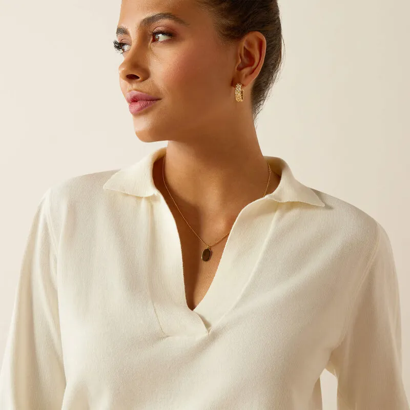 Ariat Langsett Sweater - Vanilla Ice-2