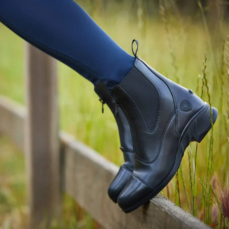 Ariat Heritage IV Zip Paddock Boot - Black-7