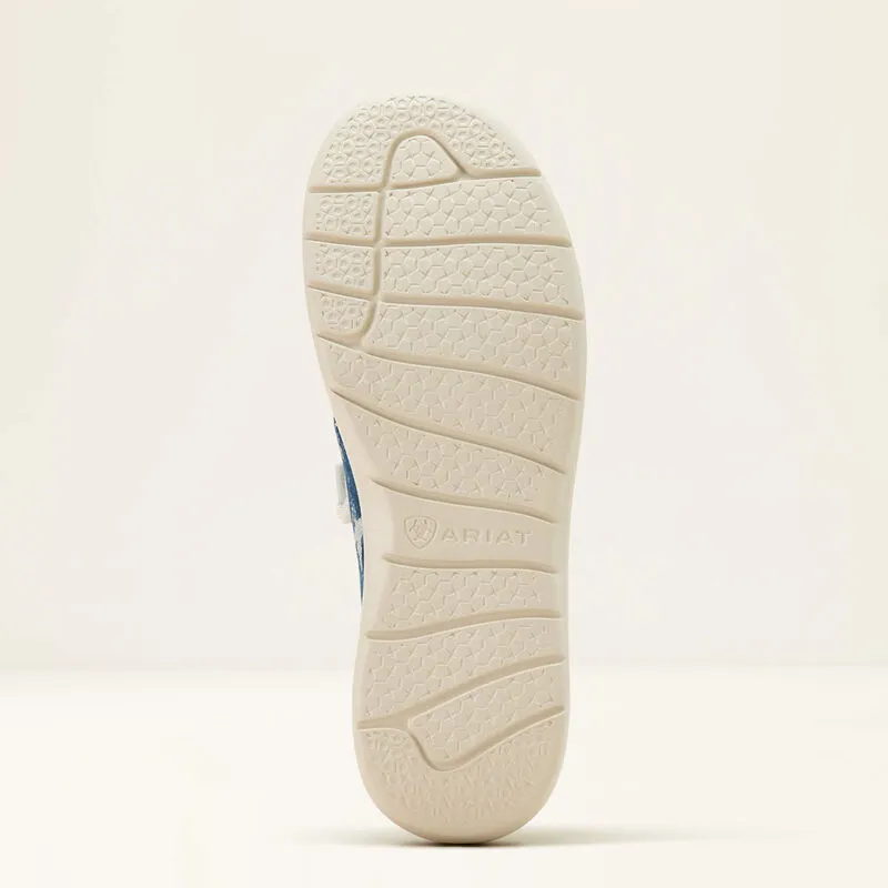 Ariat Hilo Casual Shoe - Silver Splatter Denim-4