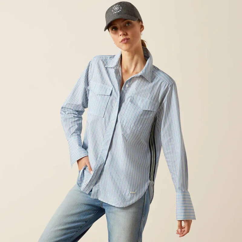 Ariat Wolseley Shirt - Blue Stripe