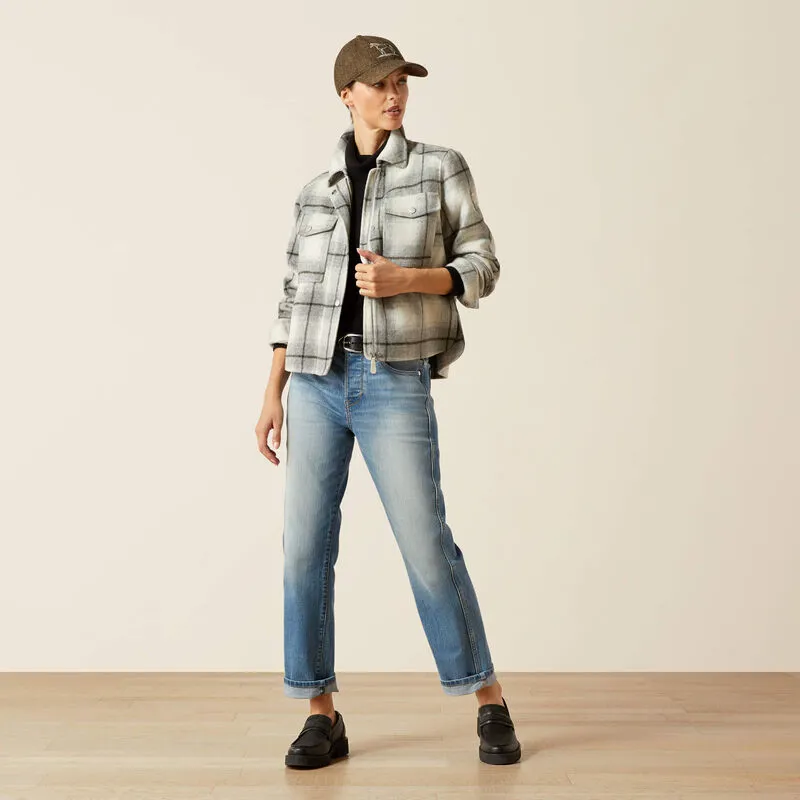 Ariat Warrington Jacket - Grey Plaid-1