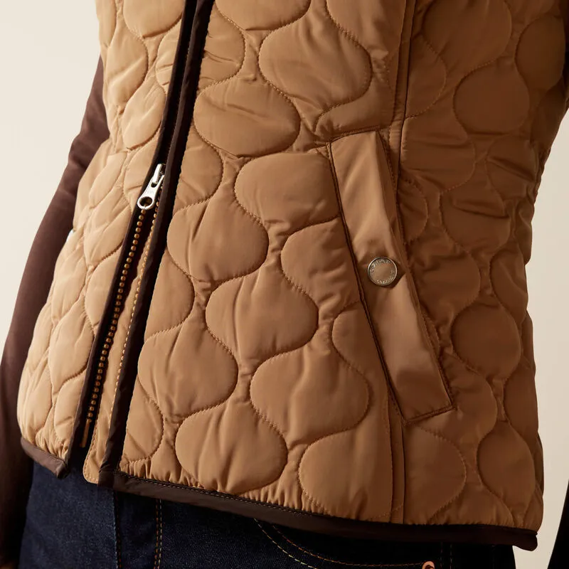 Ariat Ashley 2.0 Insulated Gilet - Tiger's Eye-6