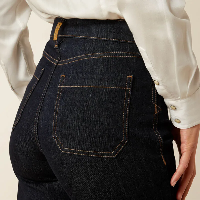 Ultra High Rise Countryside Wide Leg Jean - Rinse-3