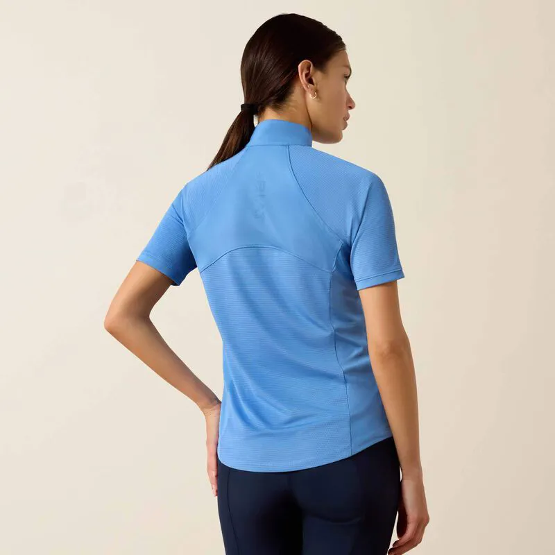 Ariat Soquel 1/4 Zip Baselayer - Riviera-1