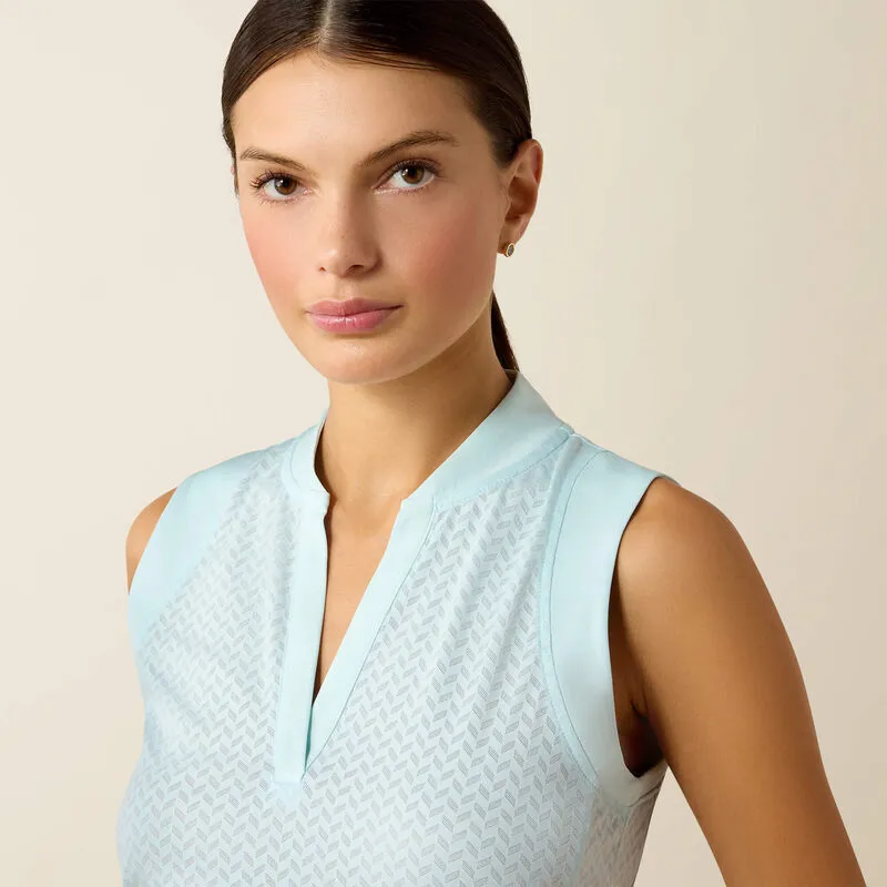 Ariat Mesa Sleeveless Baselayer - Starlight Blue-2