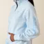 Ariat Logo 1/2 Zip Sweatshirt - Nantucket Breeze