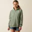 Ariat Logo 1/2 Zip Sweatshirt - Sea Spray