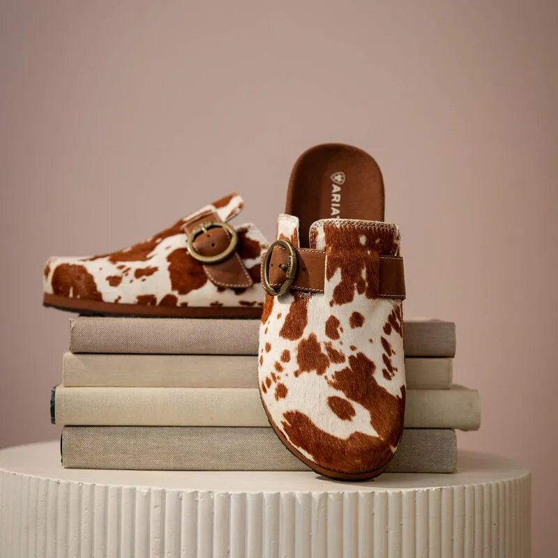 Ariat Country Mule - Cow Hair On-6