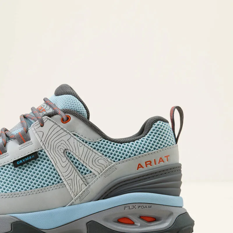 Ariat Traverse Low Waterproof Hiking Shoe - Blue Breeze-7