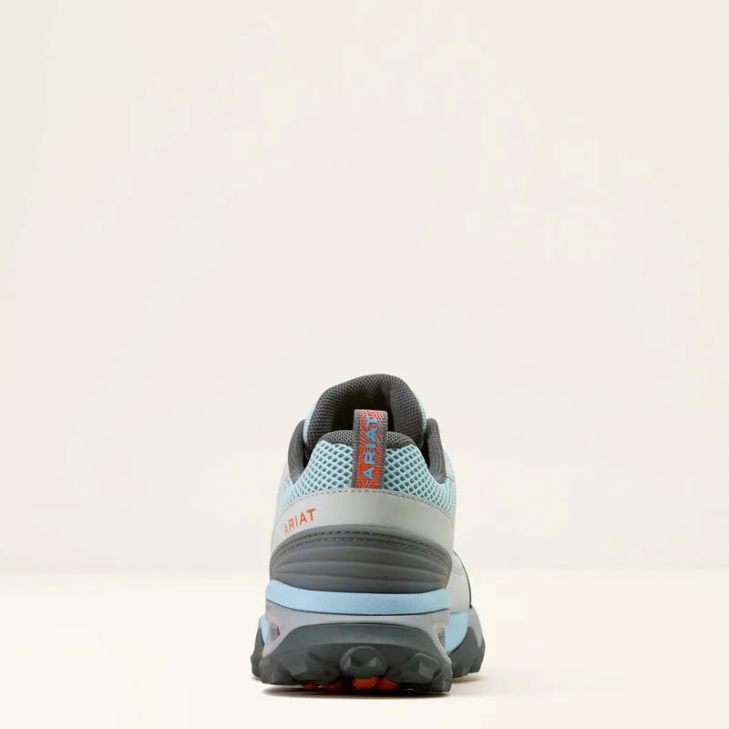 Ariat Traverse Low Waterproof Hiking Shoe - Blue Breeze-2