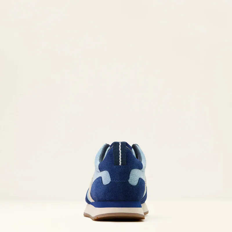 Ariat Ranch Runner Trainer - Light Denim / Blue Depths-4