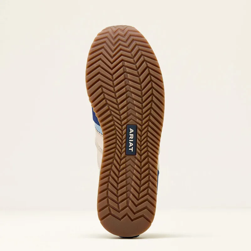Ariat Ranch Runner Trainer - Light Denim / Blue Depths-2