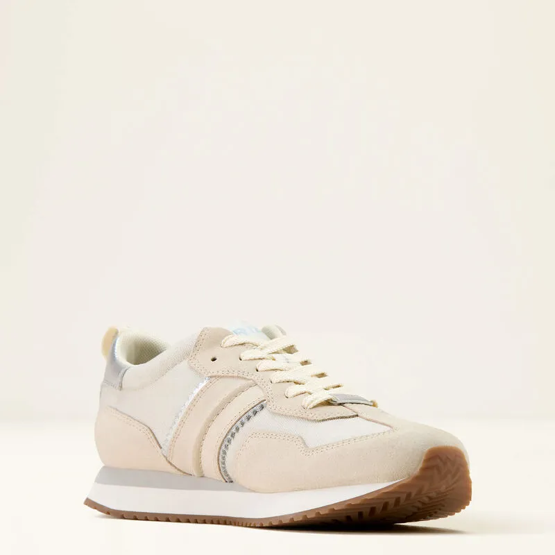 Ariat Ranch Runner Trainer - Buttercream-2