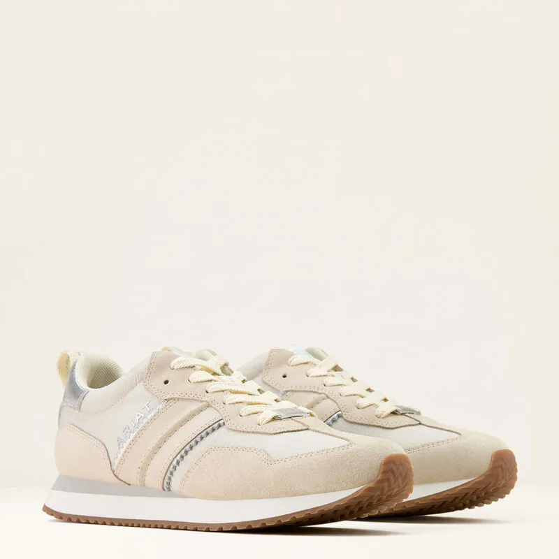 Ariat Ranch Runner Trainer - Buttercream-5