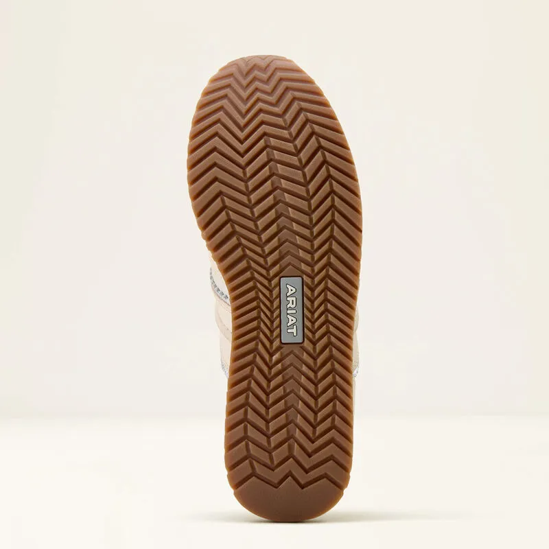Ariat Ranch Runner Trainer - Buttercream-3