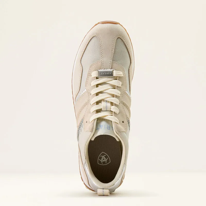 Ariat Ranch Runner Trainer - Buttercream-4