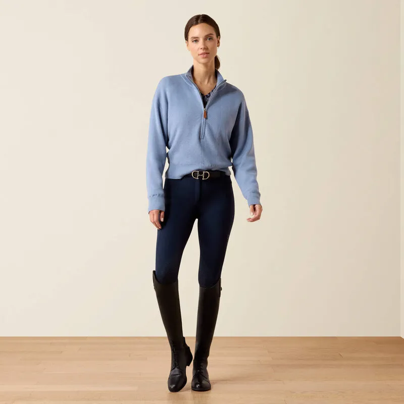 Ariat Foxleigh 1/2 Zip Sweater - Rainwashed-3