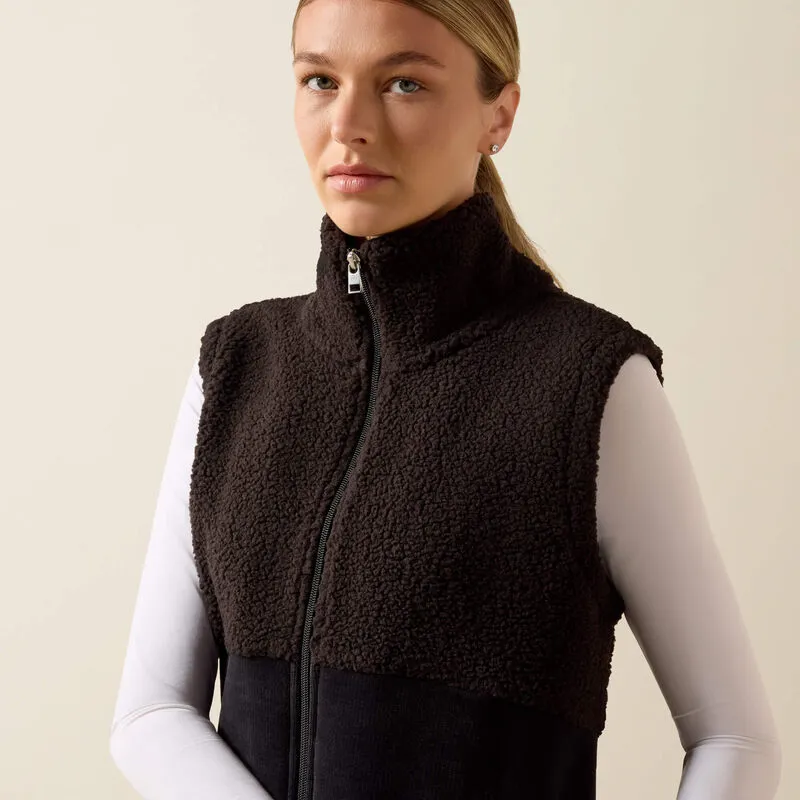 Ariat Laviolette Full Zip Gilet - Black-2