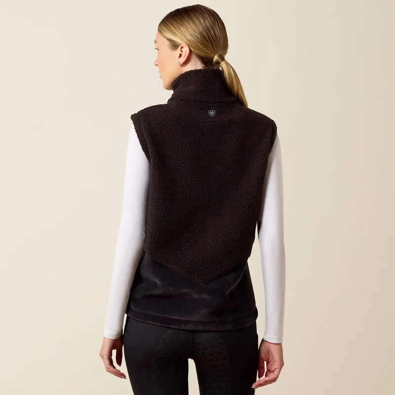 Ariat Laviolette Full Zip Gilet - Black-1