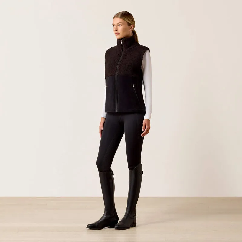 Ariat Laviolette Full Zip Gilet - Black-3