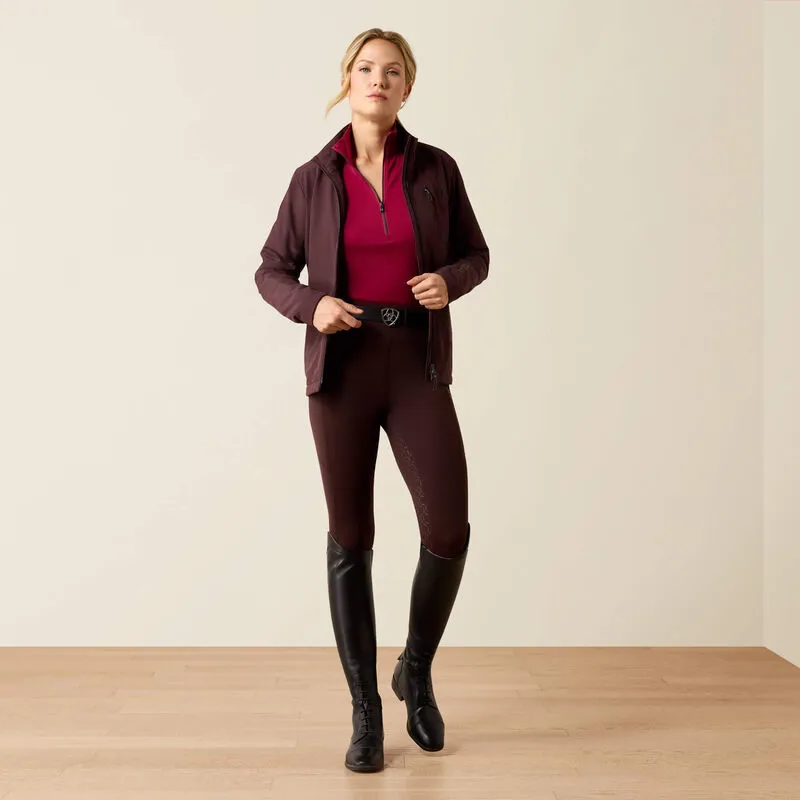 Ariat Venture 2.0 Thermal Full Seat Tight - Chocolate Plum-4