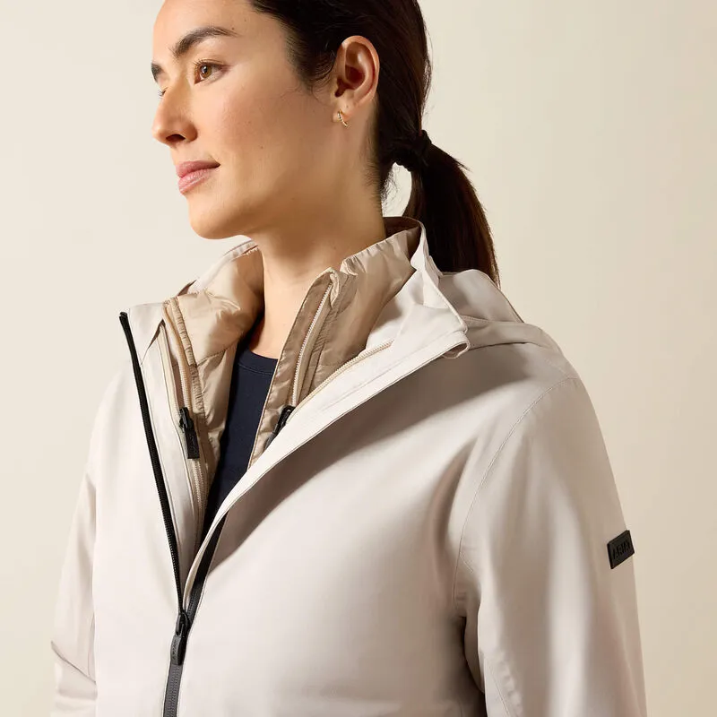 Ariat Women's Troika Waterproof Jacket - Chateau Grey-2