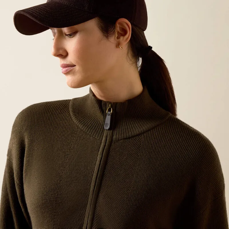 Ariat Foxleigh 1/2 Zip Sweater - Earth-3