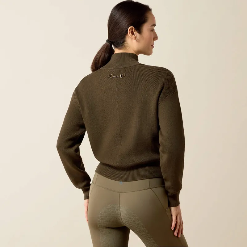 Ariat Foxleigh 1/2 Zip Sweater - Earth-1