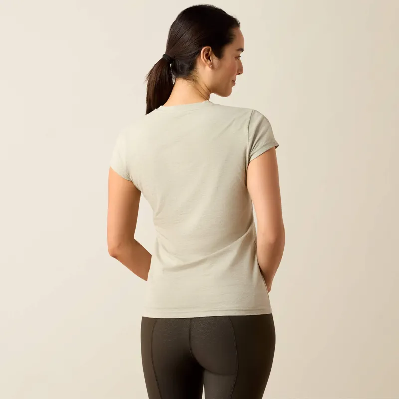Ariat The Logo T-Shirt - Winter Twig Heather-1
