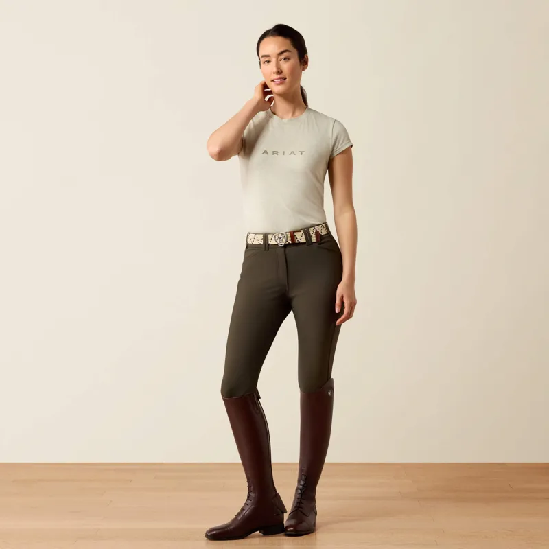 Ariat The Logo T-Shirt - Winter Twig Heather-2