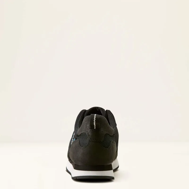 Ariat Ranch Runner Waterproof Trainer - Carbon Black-4