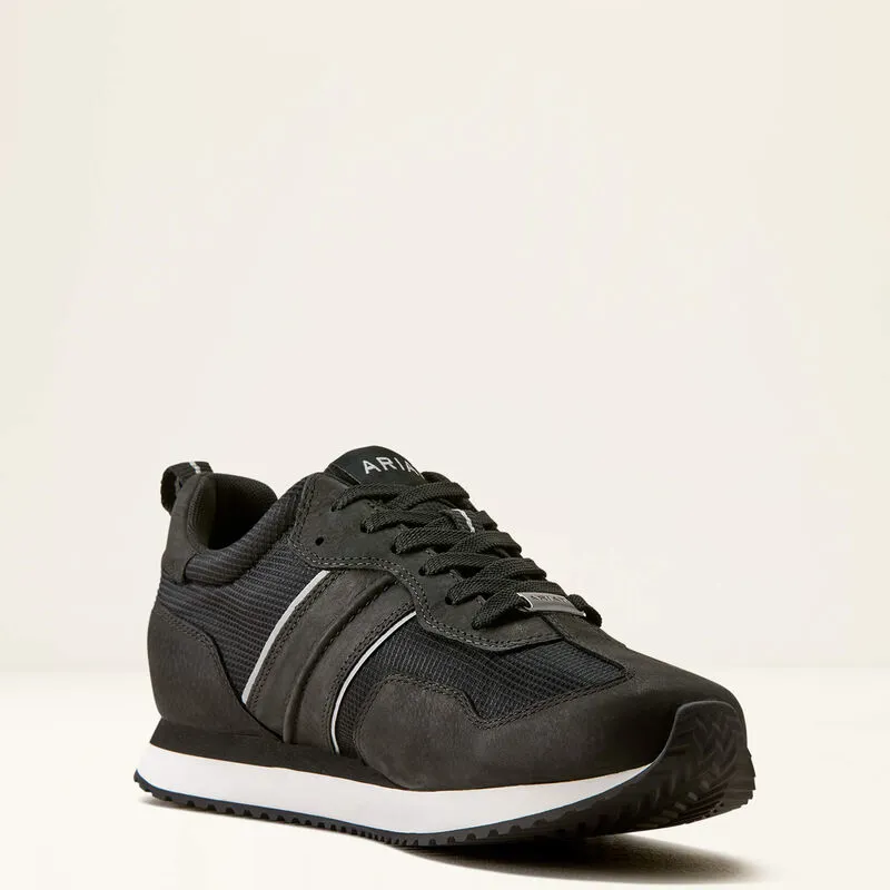 Ariat Ranch Runner Waterproof Trainer - Carbon Black-5