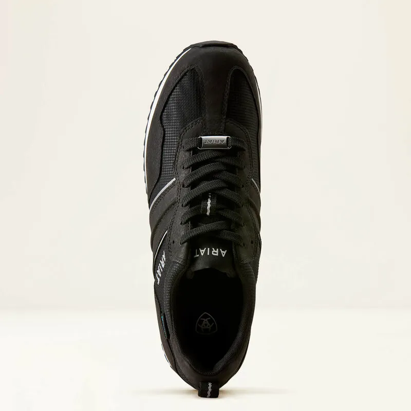 Ariat Ranch Runner Waterproof Trainer - Carbon Black-2