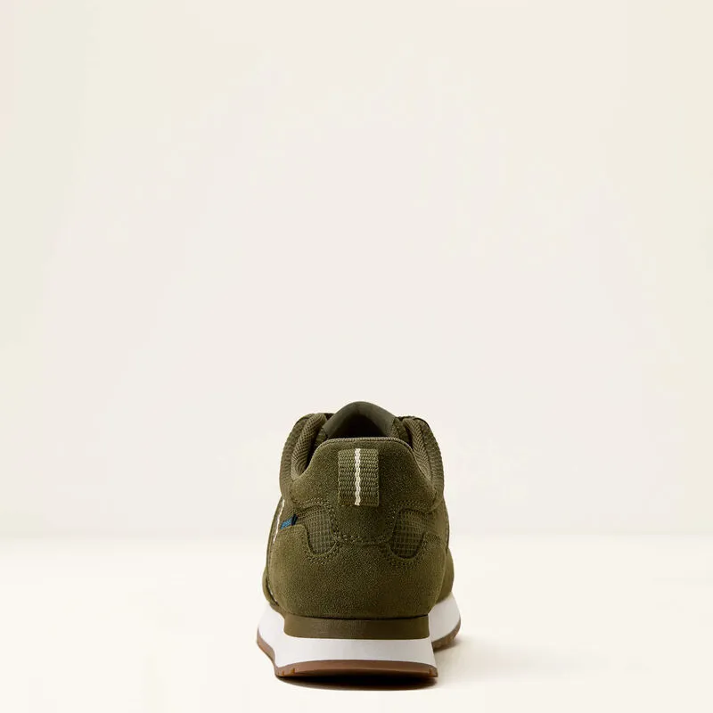 Ariat Ranch Runner Waterproof Trainer - Olive Night-4