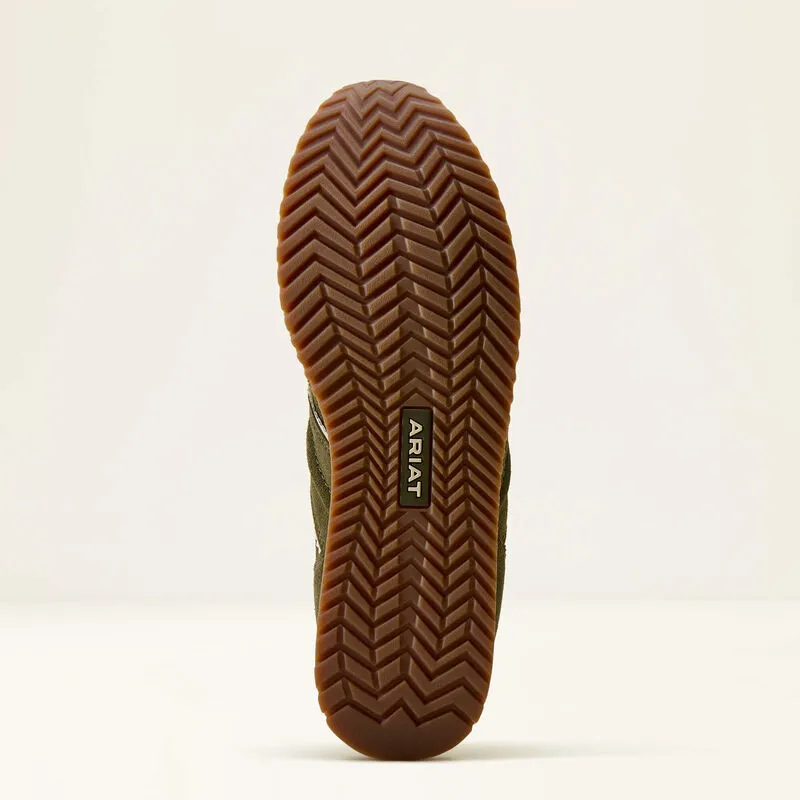 Ariat Ranch Runner Waterproof Trainer - Olive Night-3