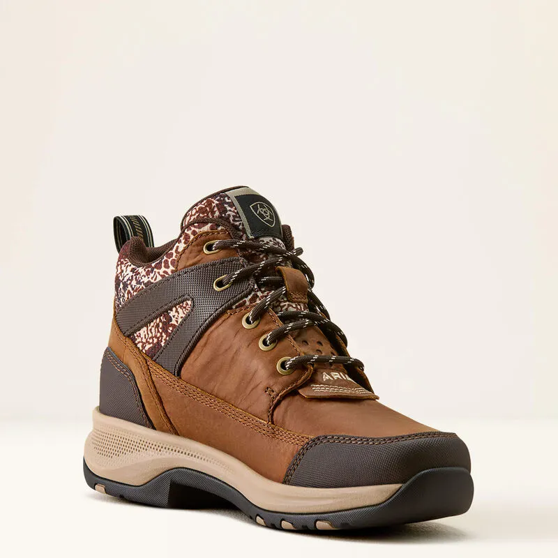 Ariat Terrain Trek Waterproof Boot - Natural Tan/Tan Mixed Animal Print-4