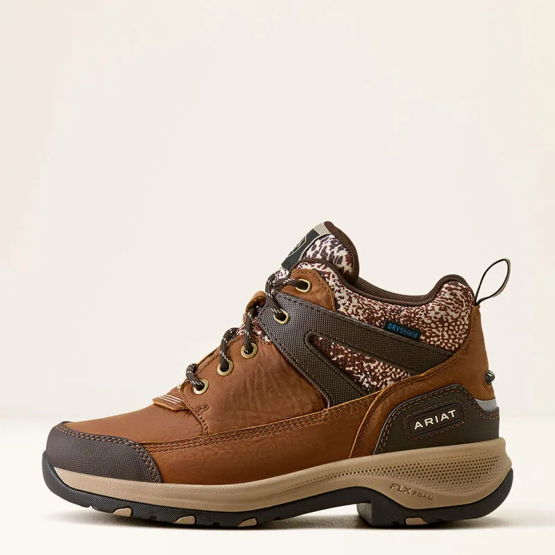 Ariat Terrain Trek Waterproof Boot - Natural Tan/Tan Mixed Animal Print-1
