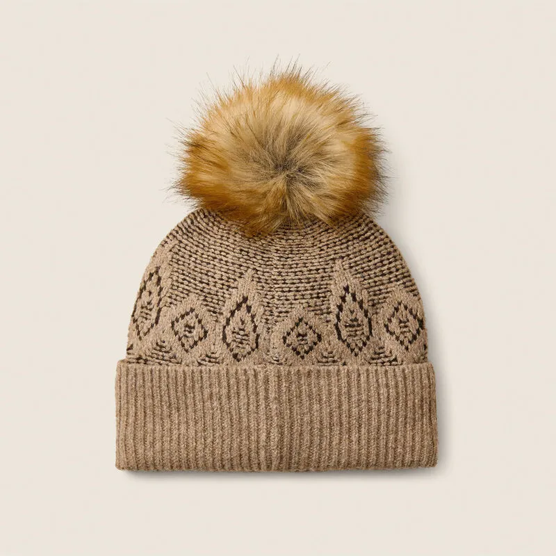 Ariat Willow Beanie - Earth Heather-1