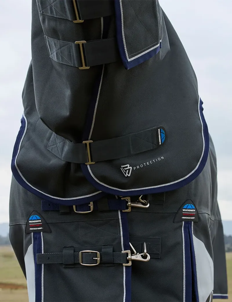 Weatherbeeta ComFiTec Ultra Turnout Detach-A-Neck 100G - Charcoal-7