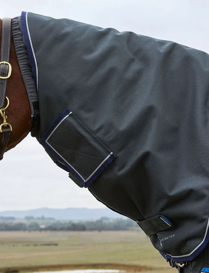 Weatherbeeta ComFiTec Ultra Turnout Detach-A-Neck 100G - Charcoal-6