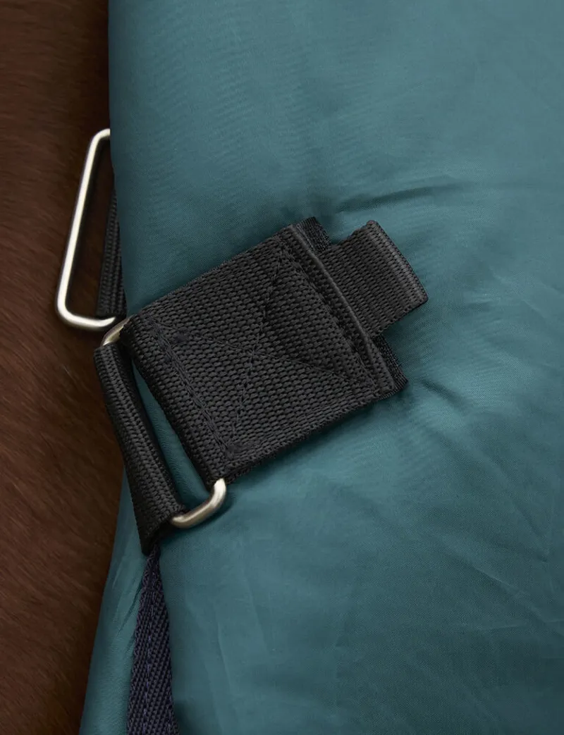 Weatherbeeta ComFiTec Plus Dynamic Turnout Detach-A-Neck 100G - Forest green/Navy-5