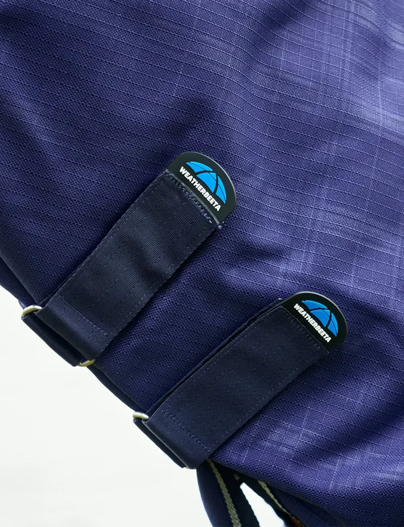 Weatherbeeta ComFiTec Prelim Turnout Combo 100G - Navy Embossed Plaid-5