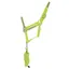 Hy Equestrian Reflector Head Collar and Lead Rope - Yellow