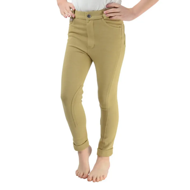 Hy Equestrian Melton Children's Jodhpurs - Beige