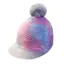 Equetech Childs Marina Mermaid Hat Silk - Pink/Blue.
