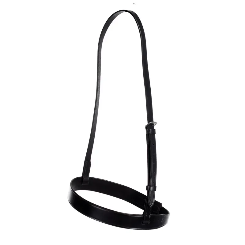 Hy Equestrian Plain Noseband - Black