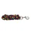 Hy Equestrian Three Toned Lead Rope - Red/Navy/Green